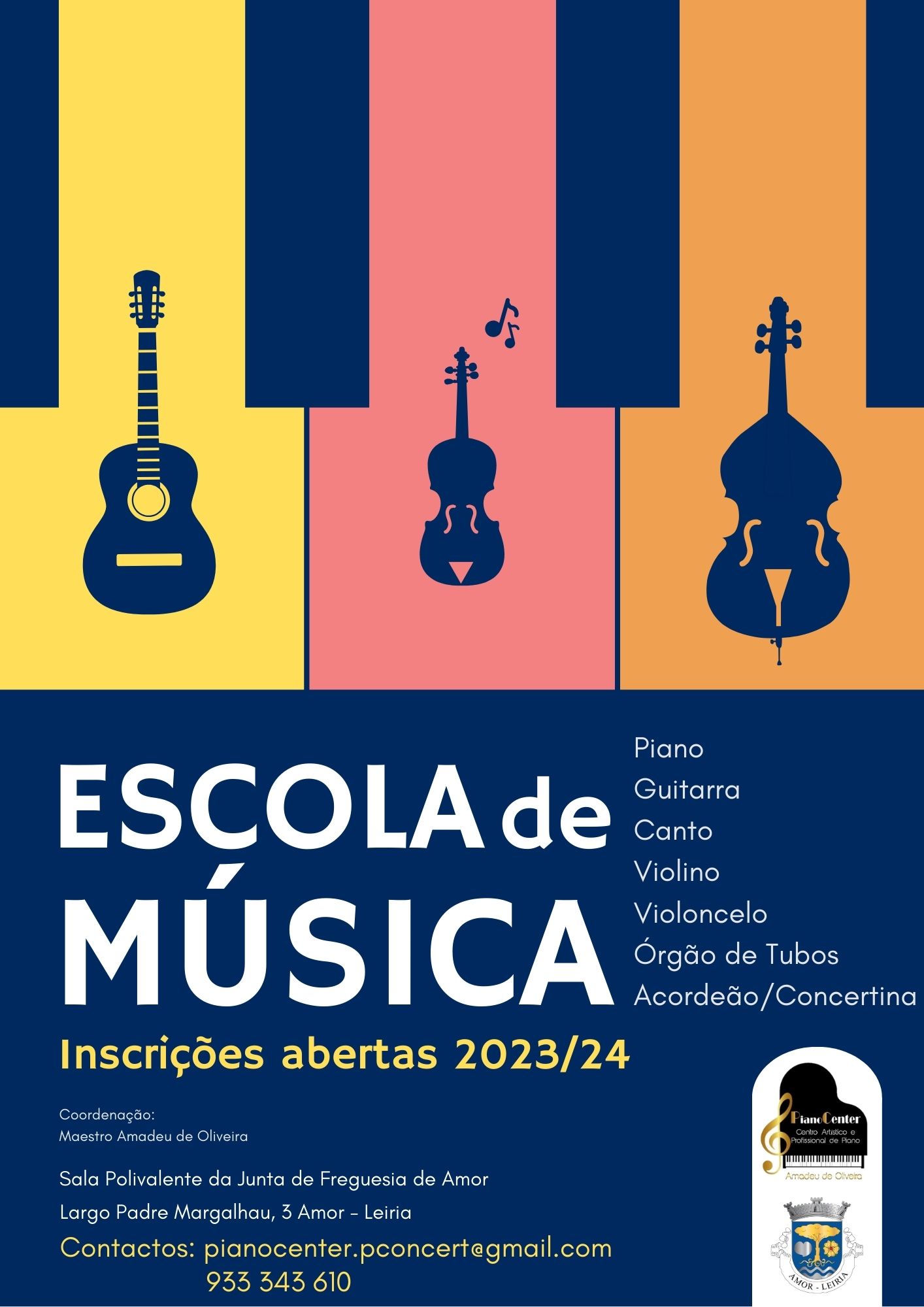 Imagem Escola de Música em Amor - Inscrições abertas
