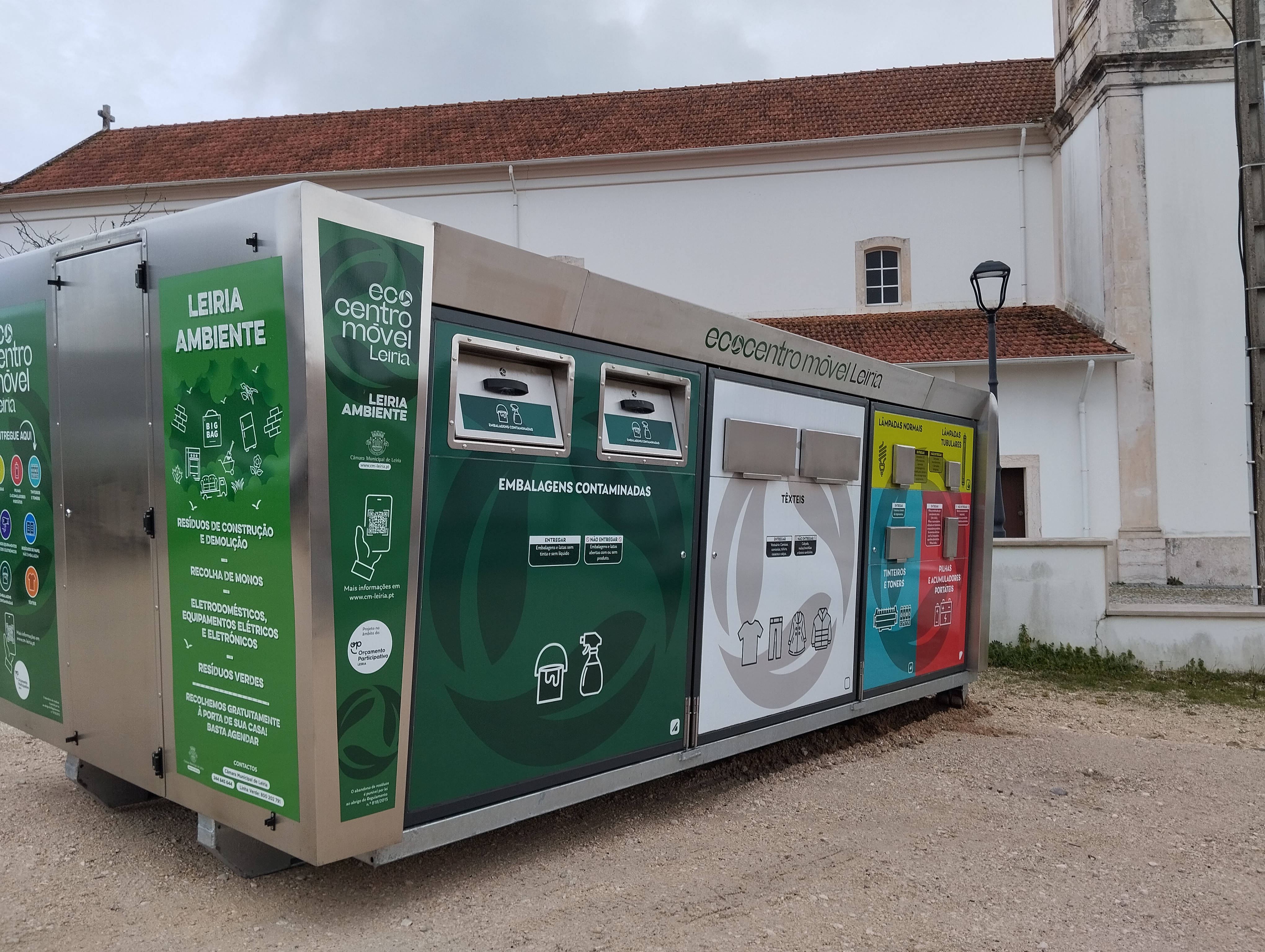 Imagem Ecocentro Móvel Chega a Amor para Valorizar e Tratar Resíduos